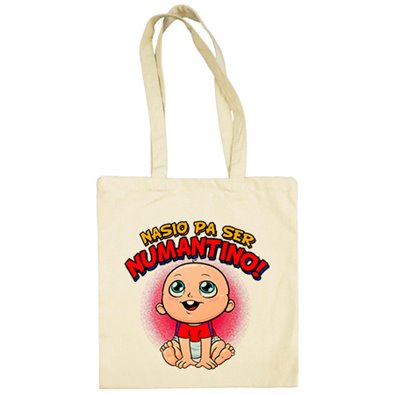 Bolsa de tela nacido para ser Numantino Numancia Fútbol
