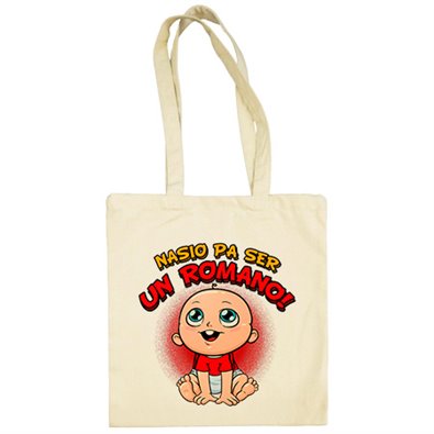 Bolsa de tela nacido para ser Romano Nástic Tarragona fútbol