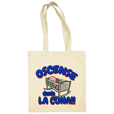 Bolsa de tela Oscense desde la cuna Huesca fútbol