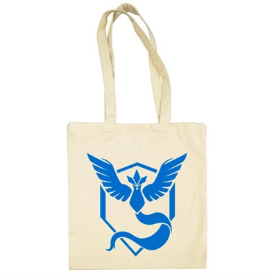 Bolsa de tela ilustración equipo Sabiduría Mystic azul