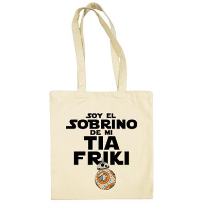 Bolsa de tela Soy el sobrino de mi tía friki
