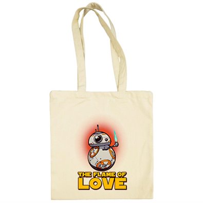 Bolsa de tela BB8 The Flame Of Love