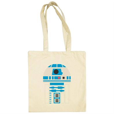 Bolsa de tela parodia R2D2 droide