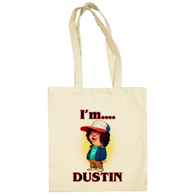 Bolsa de tela Stranger Things I Am Dustin