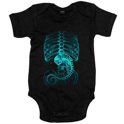 Body bebé embarazada de un alien