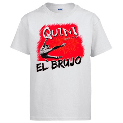 Camiseta Homenaje a Quini El Brujo del fútbol