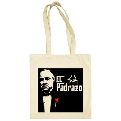 Bolsa de tela parodia El Padrazo