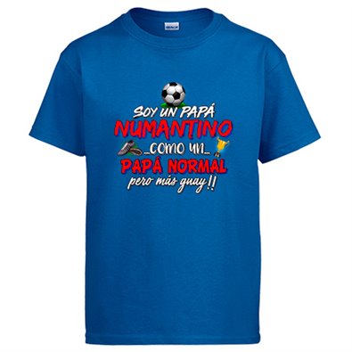 Camiseta soy un papá Numantino como un papá normal pero más guay