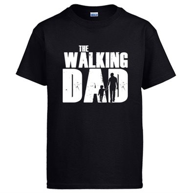 Camiseta parodia the walking padre zombie regalo Día del Padre