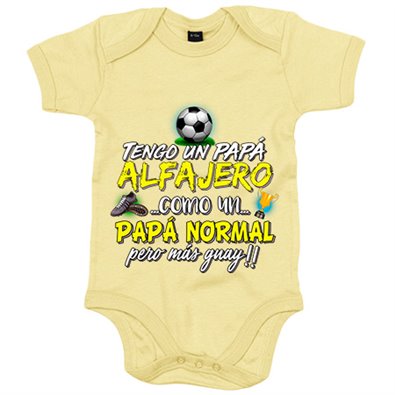 Body bebé tengo un papá alfajero como un papá normal pero más guay