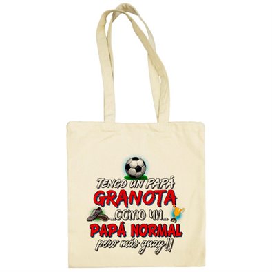 Bolsa de tela tengo un papá Granota como un papá normal pero más guay