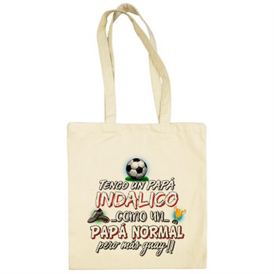Bolsa de tela tengo un papá Indálico como un papá normal pero más guay