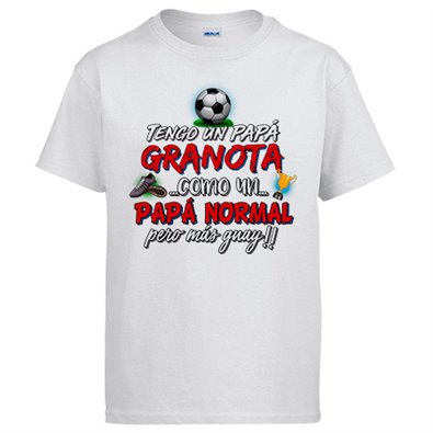 Camiseta tengo un papá Granota como un papá normal pero más guay