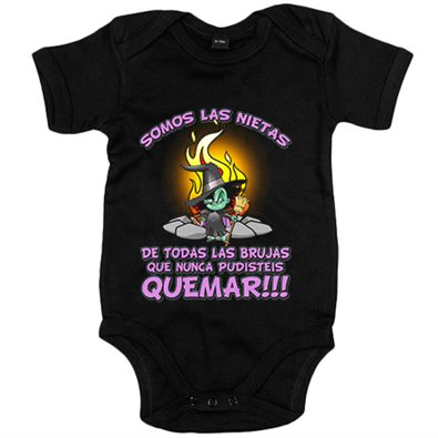 Body bebé somos las nietas de todas las brujas que nunca pudisteis quemar