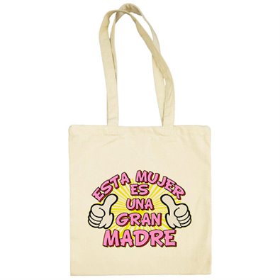 Bolsa de tela Esta mujer es una gran madre