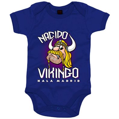 Body bebé nacido Vikingo Hala Madrid