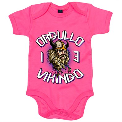 Body bebé Orgullo Vikingos 13 campeones de Europa