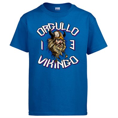 Camiseta Orgullo Vikingos 13 campeones de Europa
