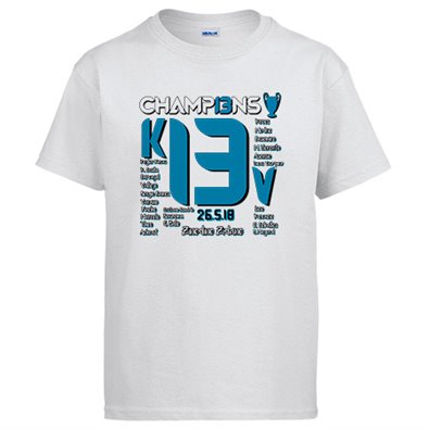 Camiseta Madrid Champ13ns nombres de los Campeones de Europa