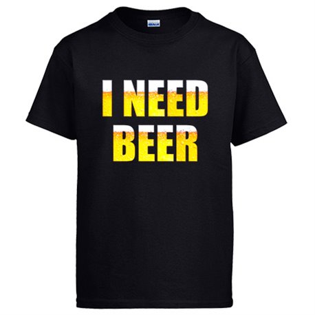 Camiseta I Need Beer