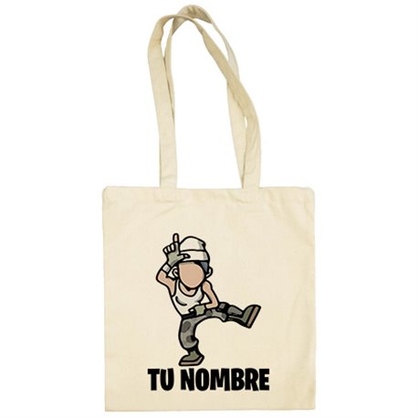 Bolsa de tela Fortnite pose Take The L baile Loser personalizable con nombre