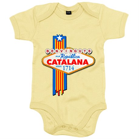 Body bebé Benvinguts a la República Catalana
