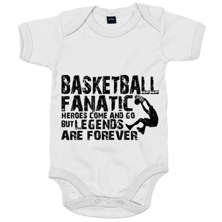 Body bebé Basketball Fanatic Legends Are Forever