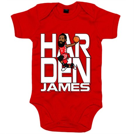 Body bebé ilustración parodia Harden mate jugón de baloncesto