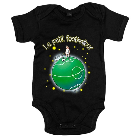 Body bebé Le Petit Footballeur tributo fútbol El Principito