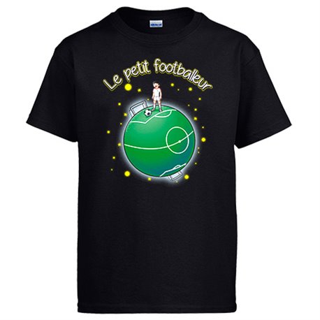 Camiseta Le Petit Footballeur tributo fútbol El Principito