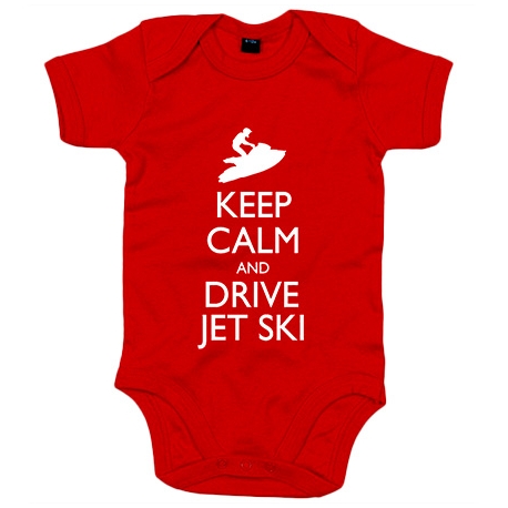 Body bebé Keep Calm And Drive Jet Ski
