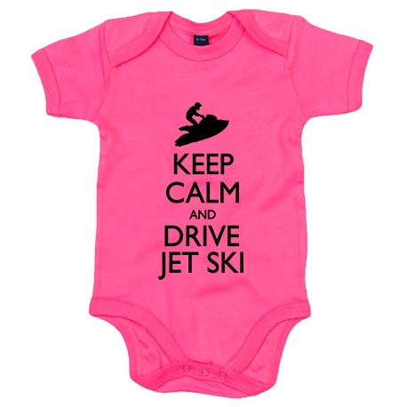 Body bebé Keep Calm And Drive Jet Ski