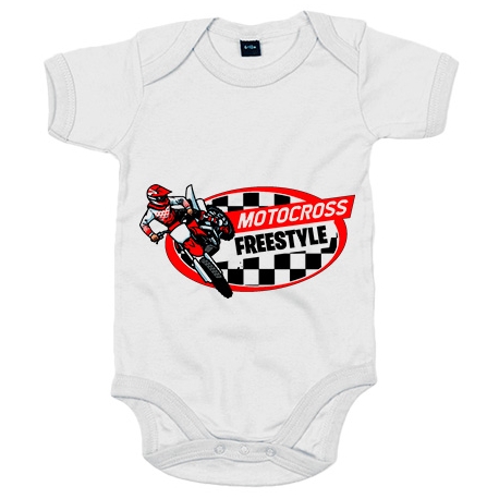 Body bebé Motocross Freestyle Racing carrera