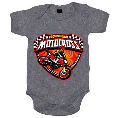 Body bebé Motocross Professional