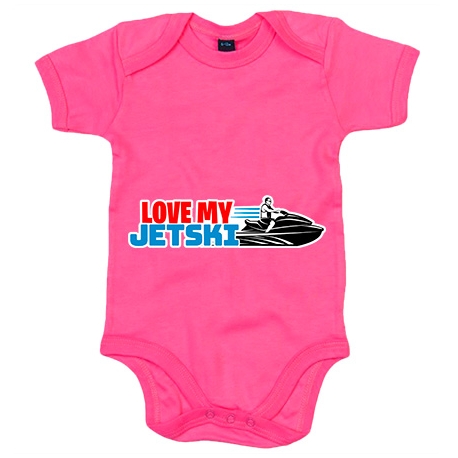 Body bebé I Love My Jetski Jet Ski