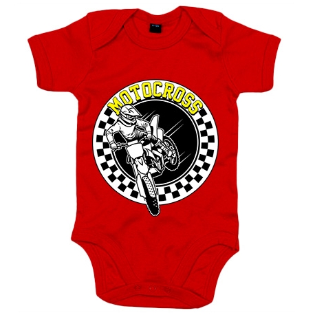 Body bebé Motocross carrera