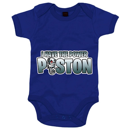 Body bebé Motocross I Have The Power Piston