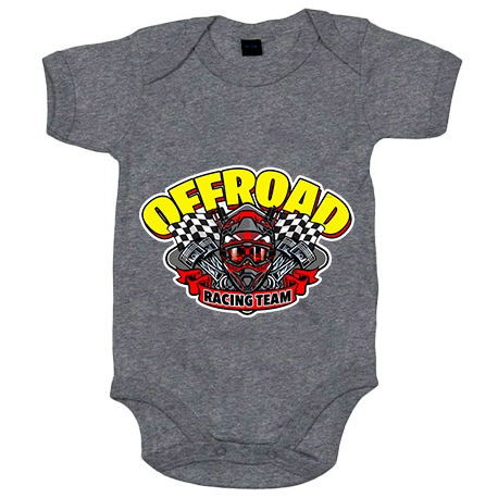 Body bebé Motocross Off Road Racing Team