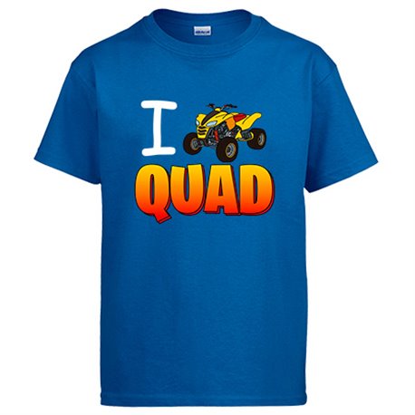 Camiseta I Love Quad