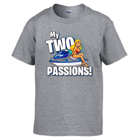 Camiseta Jet Ski And Girls My Two Passions