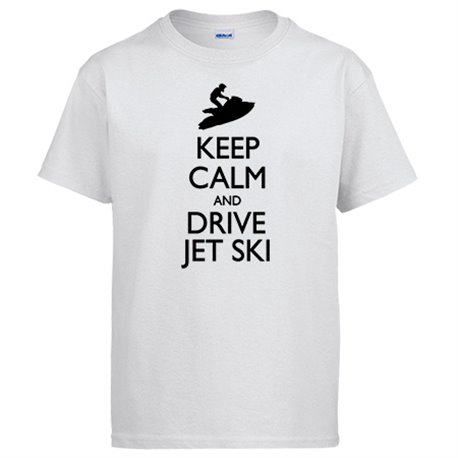 Camiseta Keep Calm And Drive Jet Ski