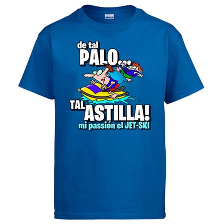 Camiseta mi passión el Jet Ski de tal palo tal astilla