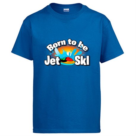 Camiseta Born To Be Jet Ski dibujo
