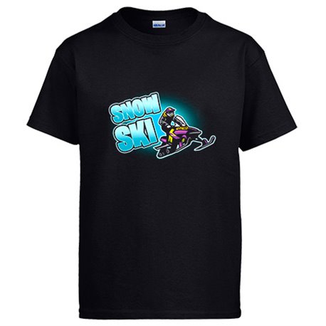 Camiseta Moto Snow Ski