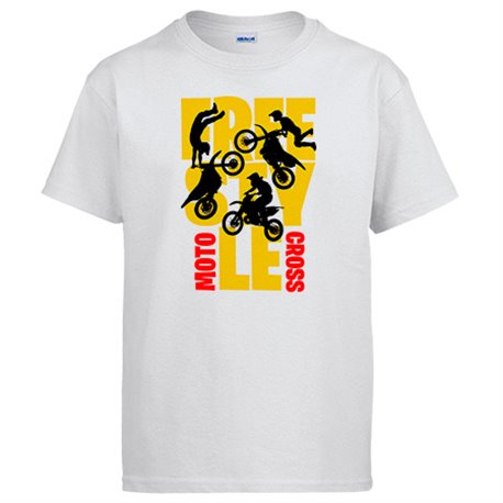 Camiseta Motocross Freestyle saltos